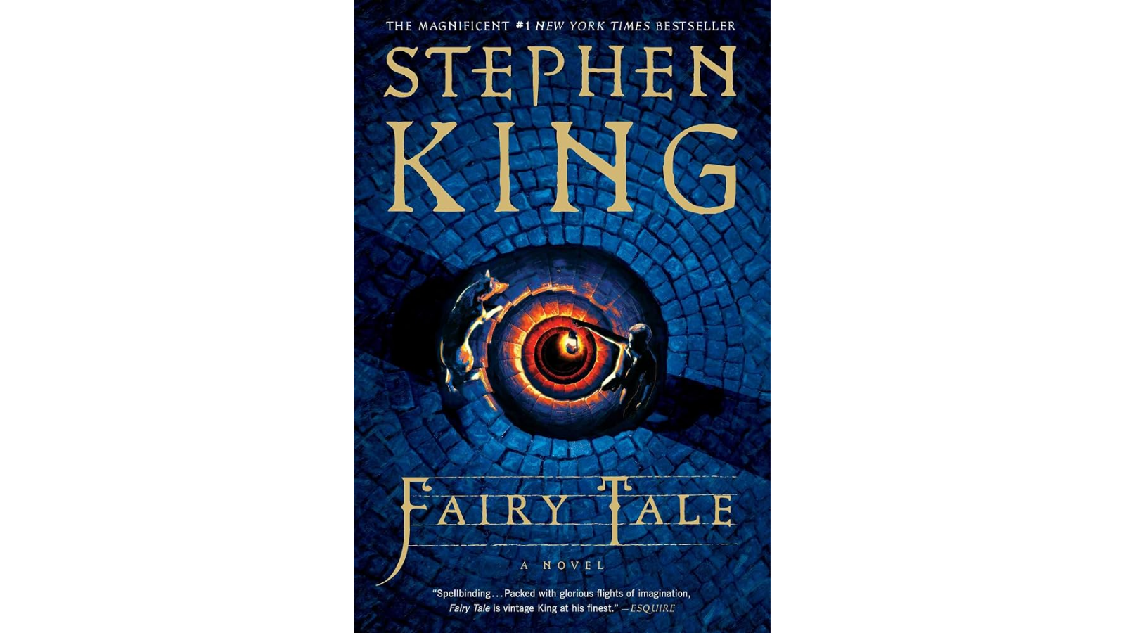 Cover of Fairy Tale by Stephen King, a dark fantasy novel about a teenager who discovers a hidden magical world beyond an old shed.